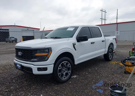2024 Ford F-150 Stx из США, поврежденный, VIN 1FTEW2LP6RKF40625